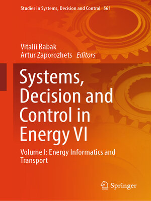 cover image of Systems, Decision and Control in Energy VI